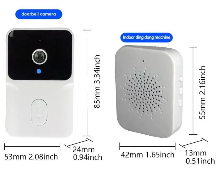 🔥Hot Sale🔥Wireless Video doorbell with Monitor & Camera