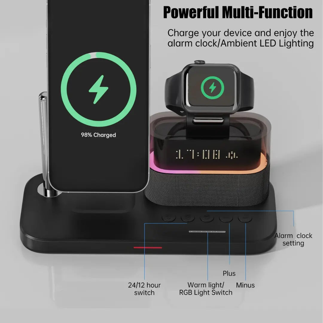 5-in-1 Magnetic Wireless Charging