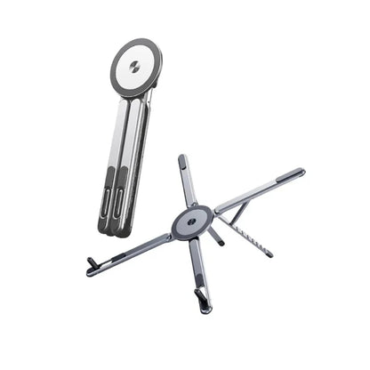 4-in-1 Foldable Laptop Stand & Magnetic Phone Holder