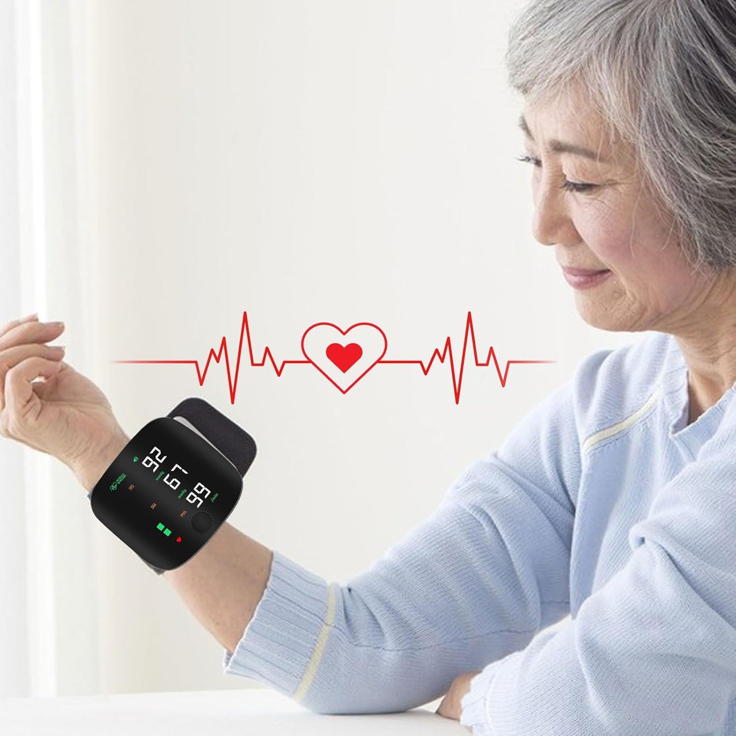 Wrist Blood Pressure Monitor, Rechargeable Monitors