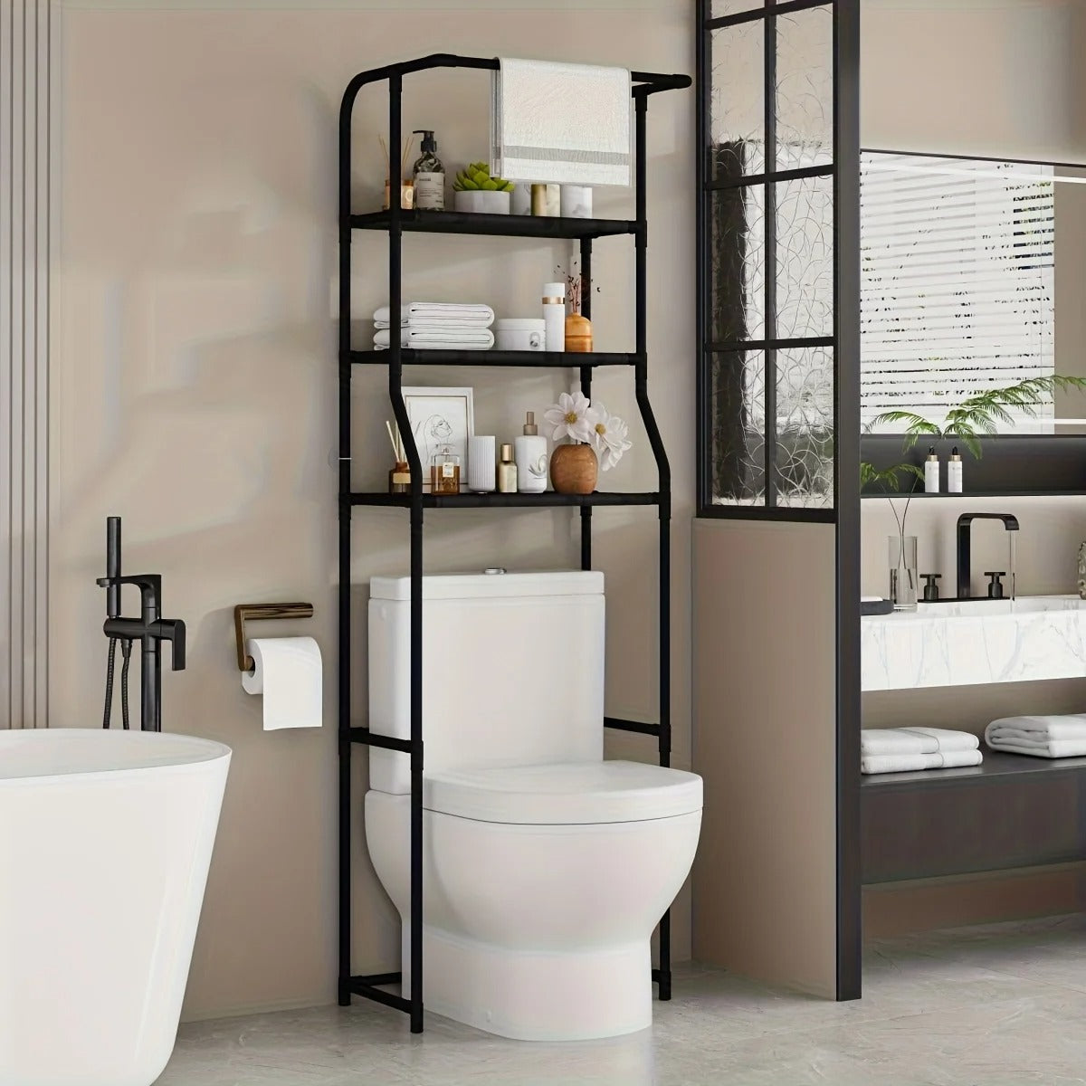 Toilet & Washing Machine Storage Rack