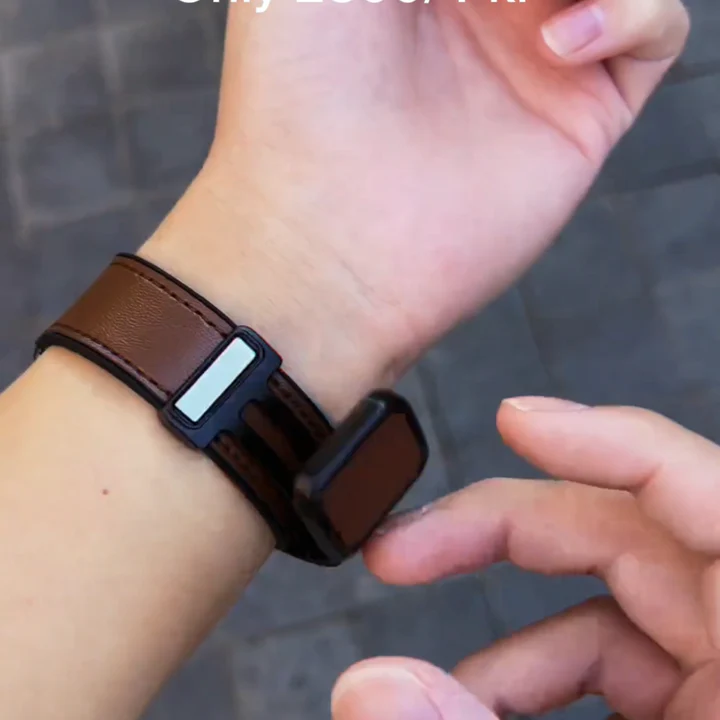 Luxury Leather Silicon Magnetic Watch