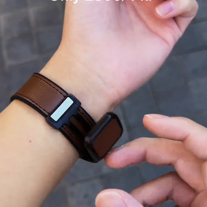 Luxury Leather Silicon Magnetic Watch