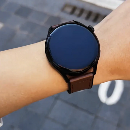Luxury Leather Silicon Magnetic Watch