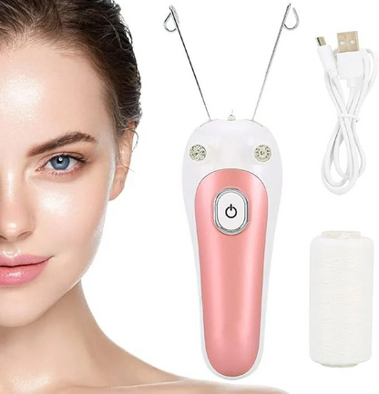 Rechargeable Electric Facial Threading Hair Remover