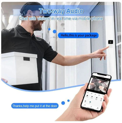 🔥Hot Sale🔥Wireless Video doorbell with Monitor & Camera