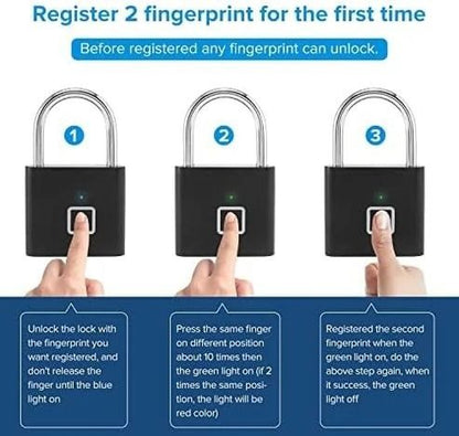 Fingerprint Padlock – Smart Biometric Lock