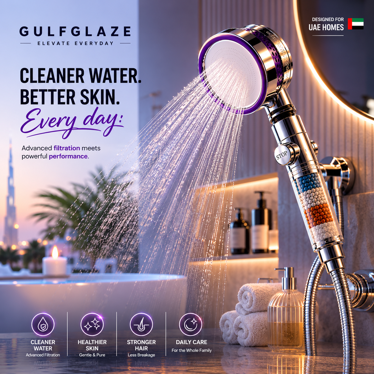 Turbocharged Shower Head